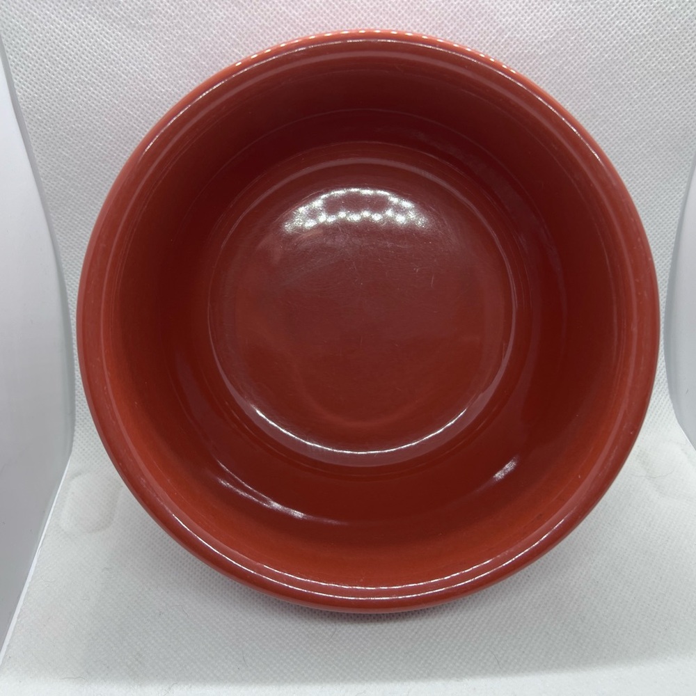 Fiestaware Gusto Bowl, post 86 retired color Paprika